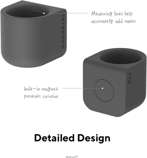 5cc Cup, magnetic silicone cup Compatible with BALMUDA The Toaster good for steam oven toaster (Grey)...