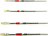 ZEM Brush Chungking Deluxe White Hog Bristle Interlocked Flat Artist Brush Set Sizes 2,4,6,8...