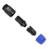 4-Pole 4Pin NL4FC Connector Ohm Plug Speaker Audio Cable Plug Adapter Compatible with Neutrik Speakon NL4FC, NL4FX, NL2FC (5pcs Orange + 5pcs Blue...