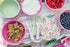 Re-Play Made in USA Toddler Forks and Spoons, Pack of 8 Without Carrying Case - 4 Kids Forks with Rounded Tips and 4 Deep Scoop Toddler Spoons - 0...