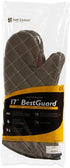 San Jamar 800FG17 BestGuard 17" Tan Oven Mitt - Pair...