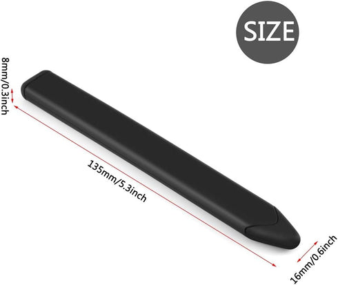 Universal Stylus Pens for Touch Screens, High Sensitive Flat Capacitive Touch Screen Stylus Pen for iPad for iPhone for Tablets for Nokia for Blac...