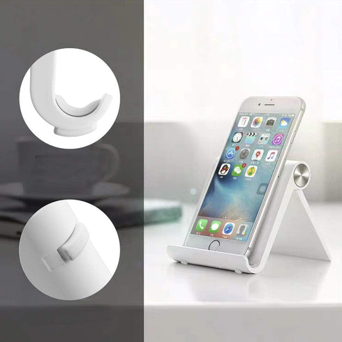 Mayten Foldable Desk Cell Phone Stand Adjustable iPhone iPad Holder Stand,Compatible for iPhone 14Pro 14Plus 13 12Pro Max 11 SE XS XR 8 7 6,Switch...