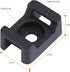 Cable Tie Mounting,100 Pcs Zip Tie Base,5 mm(M5) Screw Hole, 23x16x9(L*W*H) mm Cord Tie Mount Wire Tie Holder Fix Bottom Wire Management for Home/...