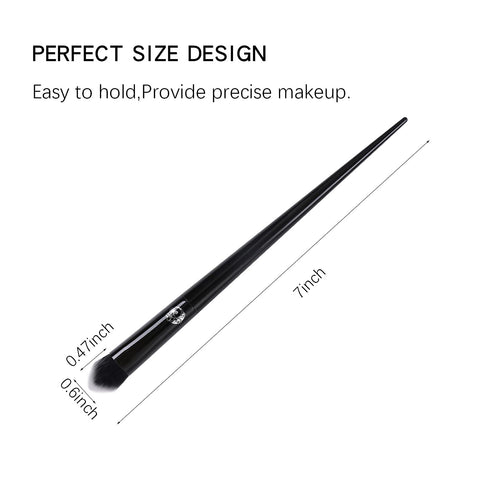 ENERGY Precision Concealer Brush Under Eye Nose Contour Foundation Brush for Liquid Cream Foundation Powder Eyebrow Concealer Blending Baking Buff...