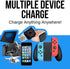 Grip Gear 10000mAh12V Output ! Portable Charger, Power Bank, Battery Pack with USB c Cable - Battery Pack Compatible with iPhone,Android etc(Black...