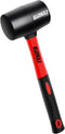 8oz Rubber Mallet Hammer, Fiberglass Handle, Rubber Mallet for Flooring, Tent Stakes, Woodworking, Camping, Soft Blow Tasks without Damage...