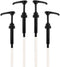 Black Coffee Syrup Pump for 750ml Bottles (Pack of 4) - Fits Upouria, Torani Syrups, DaVinci, (Monin 1 Liter Plastic Bottles Only), and Jordan's S...