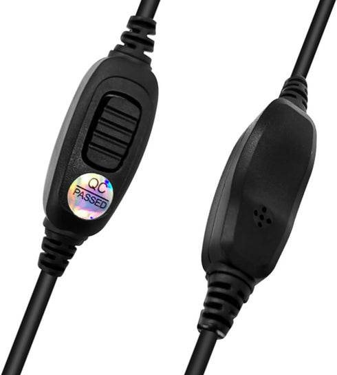 G Shape Ear Piece Ptt Mic Earpiece Two Way Radio Headset for Motorola Talkabout Walkie Talkie T260tp(Black,Wired)...