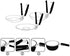 Hot Plate Gripper Clips for Moving Hot Plate or Bowls with Food Out, From Instant Pot, Microwave, Oven, Air Fryer. Accessory for Lifting Insta Pot...