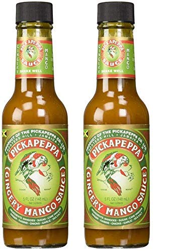 Pickapeppa Gingery Mango Sauce 5 oz ( 2 pack)...