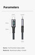 USB 4 Cable with LED Display, 3.3ft USB C 240W Fast Charging Cable with 8K@60Hz 40Gbps Data Transfer USB C Cable Compatible with iPhone15,MacBook,...