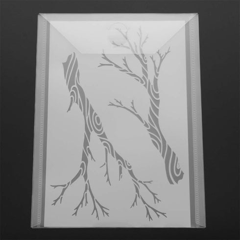 Large Stamp & Die Storage Pockets Resealable Clear Plastic Seal Bags Storage Case for Cutting Dies Stencil Album Stamp Crafts for DIY Scrapbooking...