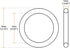 uxcell Silicone O-Rings, 3mm OD 1mm ID 1mm Width VMQ Seal Gasket for Compressor Valves Pipe Repair, White, Pack of 200...