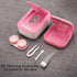 Ultrasonic Contact Lens Cleaner Machine, Ofone Contact Lens Cleaning Case for Soft Hard RGP Lenses, Including Remover Tool, Tweezers & Solution Bo...