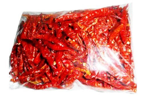 Thai Whole Dried Chile Peppers Very Hot 50g....