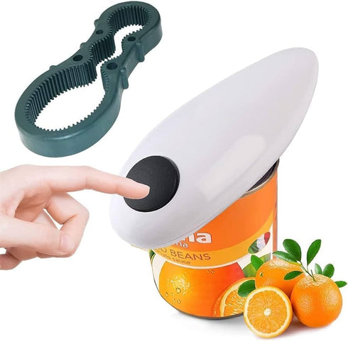Automatic Opener Tool Cordless Battery Operated One Touch Can Opener Automatic Jar Tin Bottle Opener...