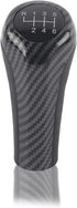 Keenso X3 6 Speed Shift Knob, Stick Head Gaiter Gearstick Gaitor Boot for E90 E91 E92 X1 X3 X5 X6 Carbon Fiber Color...