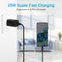 25W Fast Phone Charger for Motorola Edge, Edge+, Razr, 2021 2022 2023 2024, One 5G, Moto G Stylus, Pure, Play, Power, G8 G7 Plus, X4 Z4 Z3 Z2 Play...