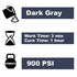 PC Products PC-Metal Epoxy Putty, 2 oz Stick, 3-Pack, Dark Gray,25536...