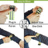 Reflective Running Gear Bands Belt for Night Walking, Reflective Bands for Runners Women Kids Men, Bicycle Pants Cuff Bands Clip, Arm Ankle Leg Sa...
