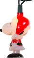 Peanuts Kurt Adler UL 10-Light Santa Suit Snoopy Light Set...