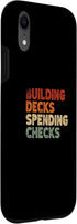iPhone XR Building Decks Spending Checks Trading Card Game Lover Case...