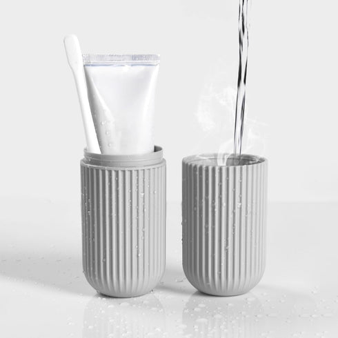 1Pcs Travel Toothbrush Holder, Portable Toothbrush Cup Case Long 7.7 inch for Traveling, Camping, Business Trip and School, Multifuction Toothbrus...