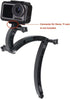 3-in-1 Curved Arced Extension Arms in Different Lengths(7.5/13.5/19.5cm) Compatible for Gopro Series, SJCAMs, Geekpro and Other Action Cams ect....