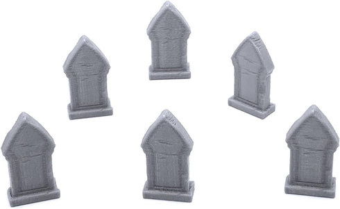 EnderToys Mausoleum Graveyard Scene, Terrain Scenery for Tabletop 28mm Miniatures Wargame, 3D Printed and Paintable...