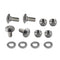 784-5581A Carriage Bolts Nuts Kits Compatible with MTD Snow Blower fits 784-5581A 790-00120-0637 Shave Plate Scraper Bar (5/16-18) 5/8" and More, ...