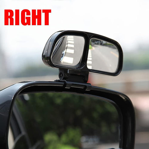 Universal Car Blind Spot Mirror, Wide Angle Side Mirror, Adjustable Assisted Driving HD Rearview Mirror (Left/Right)...