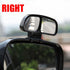 Universal Car Blind Spot Mirror, Wide Angle Side Mirror, Adjustable Assisted Driving HD Rearview Mirror (Left/Right)...