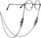 Women Men Glasses Sunglasses Chain Black Bat Eyeglass Strap Holder Eyewear Reading Glasses Retainer...