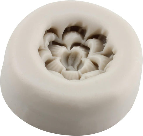 Flower Fondant Molds Cherry Blossom Cake Decorating Silicone Mold For Cake Decorating Cupcake Topper Candy Chocolate Gum Paste Polymer Clay Set Of...