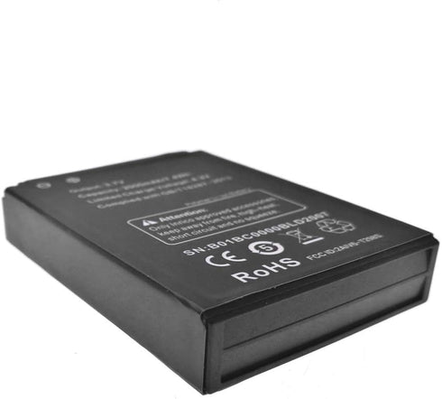 ANYSECU Inrico B01 B02 Original 3.7V 2000mAh Battery Replacement for Bluetooth Mircrophone...