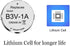 Abeden B3V 1A Lithium Replacement Battery Compatible with High Tech Pet Single Electronic Collar Battery for Model MS-4 and MS-5 12 Pack...