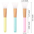 Akstore 3PCS Silicone Face Mask Brush,Mask Beauty Tool Soft Silicone Facial Mud Mask Applicator Brush Hairless Body Lotion And Body Butter Applica...