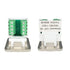 5PCS RJ45 Panel Mount Screw Terminal Adapter, RJ45/8P8C Panel Mount Connector,D-Type RJ45 Female Solderless Terminal Cat5E Ethernet Extender...