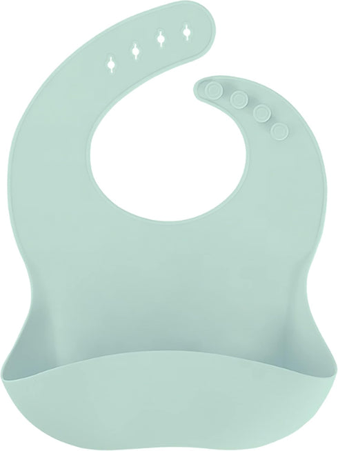 Aiden's Corner Baby Boys Girls Silicone Waterproof Catcher Bibs for Infants Toddlers BPA Free Unisex Soft Adjustable Fit...