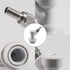 PERA Corny Keg Ball Lock Gas Disconnect MFL 1/4, Include 5/16 Swivel Nuts, 2 Free Worm Clamps for Homebrewing...