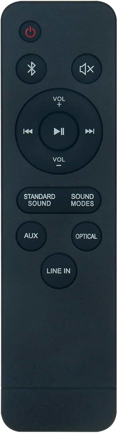 Replacement Remote Control Applicable for ONN Soundbar Speaker 100019624 100020788 100024201 100008045 Sound Bar Home Theater System...