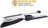 Bostitch Office Executive Metal Desktop Stapler, 3 in 1 Spring Powered Stapler, One Finger, Staple Storage Compartment & Staple Remover, includes ...