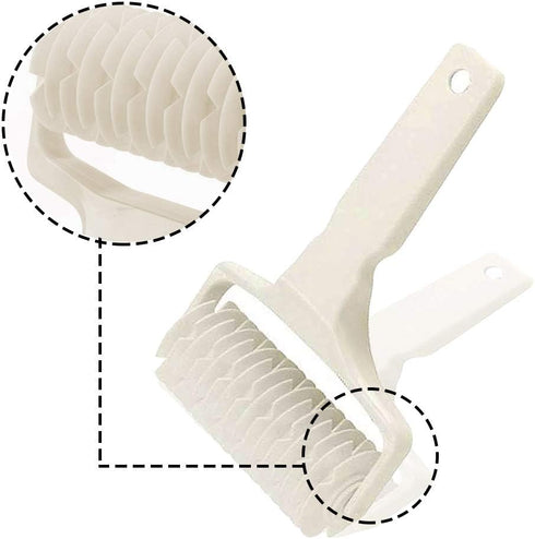 ReNext Dought Cookie Pie Pizza Bread Pastry Lattice Roller Cutter Craft DIY Baking Tool...