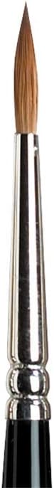 Winsor & Newton Series 7 Kolinsky Sable Brush, Round SH #2, Brown...