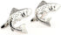 Fish Fishing Pair Cufflinks in a Presentation Gift Box & Polishing Cloth...