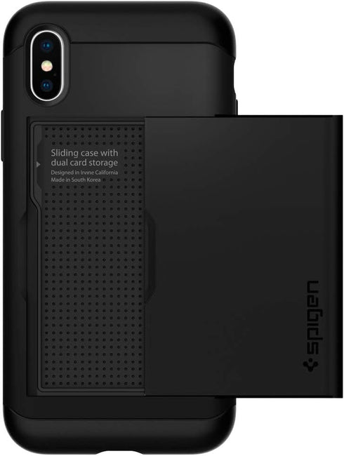 Spigen Slim Armor CS Designed for iPhone Xs Case (2018) - Black......