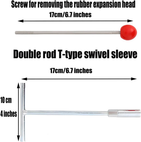 Emergency Pipe Water Stopper, Hot Melt Water Stop, Kit for Pipe Water Stopper, Plumbing Tools for Professional Plumber, Water Stop Needle (NO help...