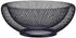Mesh Fruit Bowl Decorative Fruit Basket Metal Candy Dish Holder Stand for Kitchen Counter Dining Room Table Office, 10 Inch (Black)...