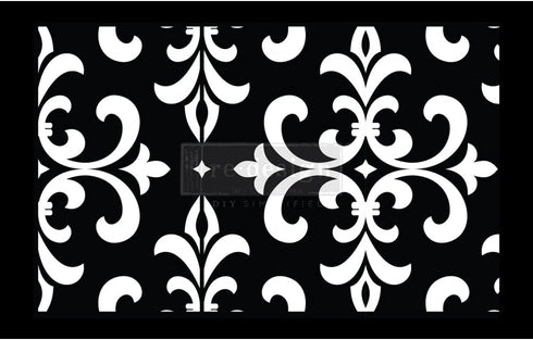 Redesign with Stick & Style Cece Modern Damask 1 Roll,7" x3Yds (6" Design) 655350654337...